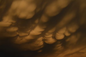 Mammatus Clouds Nebraska Severe storm