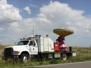 Tornado research vehicle Doppler on Wheels