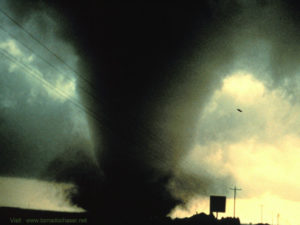 Photo of large tornado