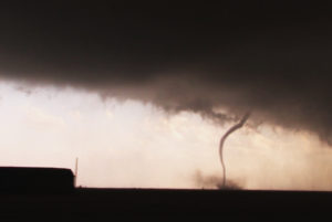 Amazing rope tornado