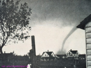 Tornado at Lebanon, Kansas 1919