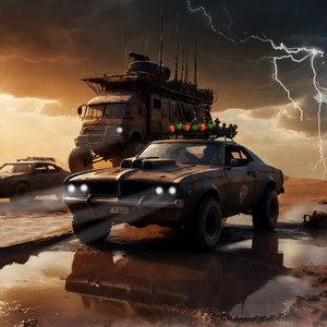 The most impressive storm chasing vehicles imaginable.