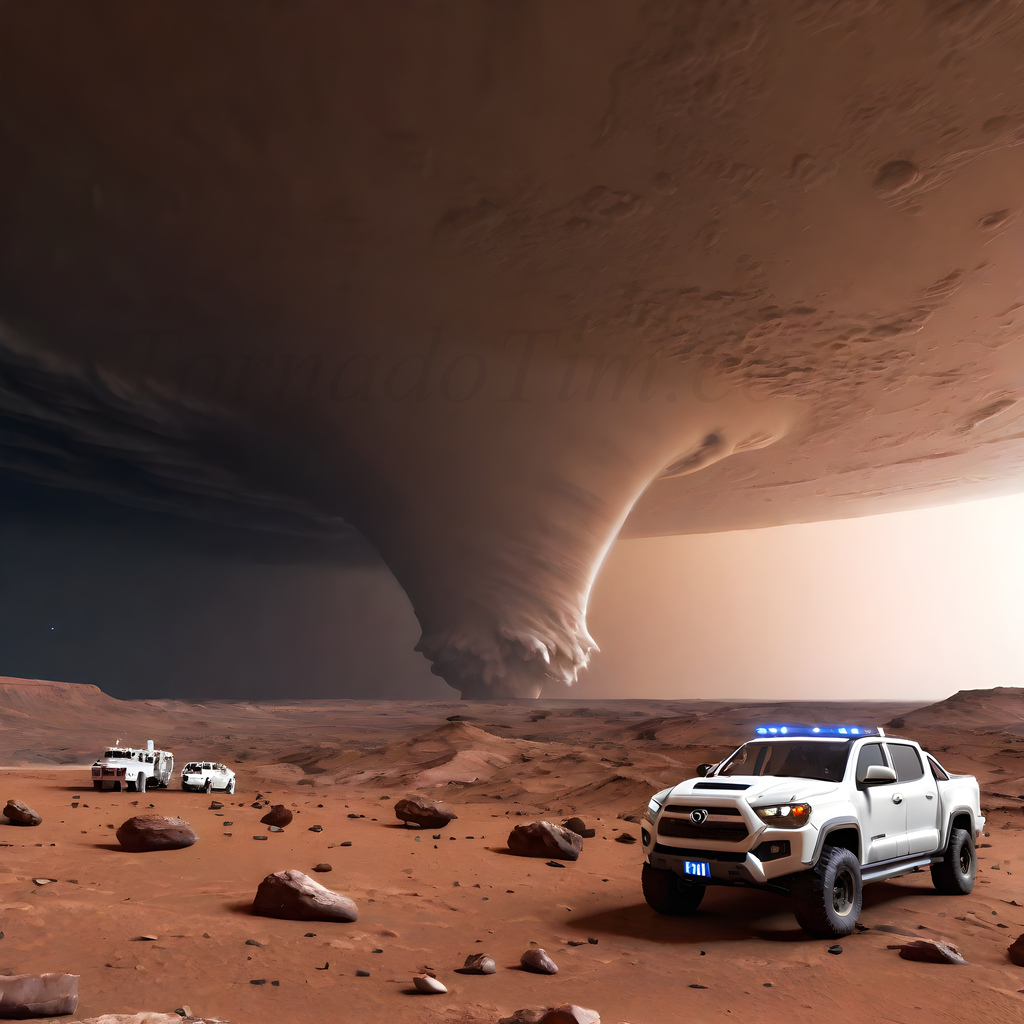 storm chasing on distant planet